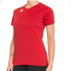 Adidas Womens Power Red HILO VOLLEYBALL JERSEY